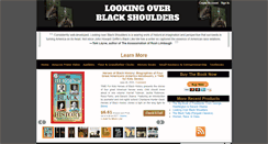 Desktop Screenshot of lookingoverblackshoulders.com